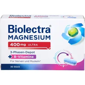 BIOLECTRAMagnesium400mgultra3-Phasen-Depot30Stück
