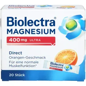 BIOLECTRAMagnesium400mgultraDirectOrange20Stück