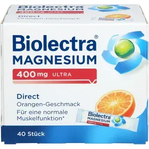 BIOLECTRAMagnesium400mgultraDirectOrange40Stück