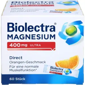 BIOLECTRAMagnesium400mgultraDirectOrange60Stück