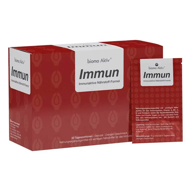 Biomo Aktiv Immun Granulat, 30 St