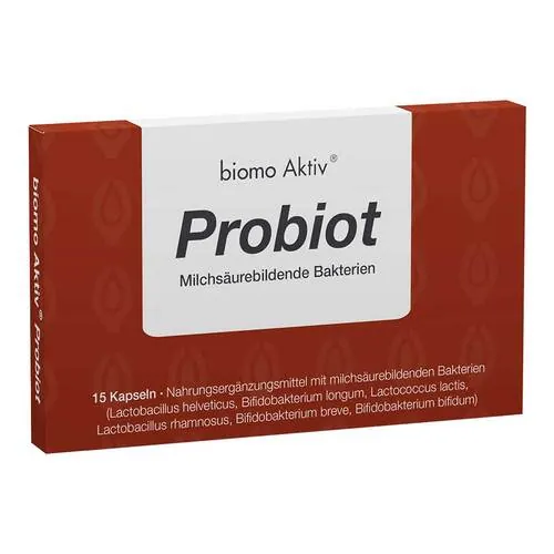 Biomo Aktiv Probiot Kapseln, 15 St