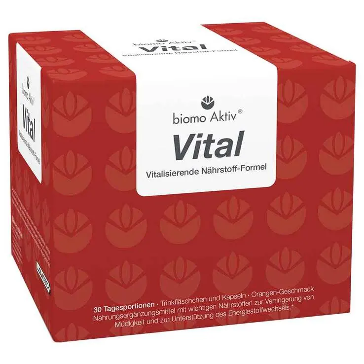 Biomo Aktiv Vital Trinkflaschen 30 Tagesportionen, 1 St