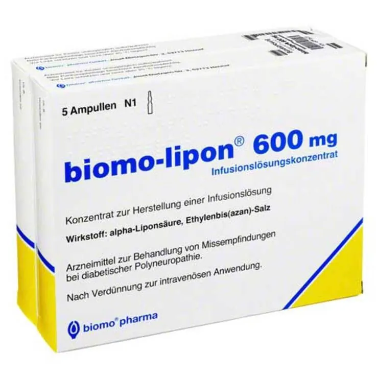 Biomo Lipon 600 mg Ampullen, 10 St