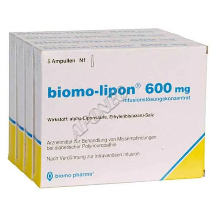 Biomo Lipon 600 mg Ampullen, 20 St