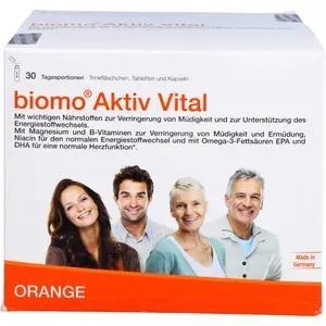 BIOMOAktivVitalTrinkflaschen30-Tagesportionen30Stück