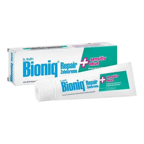 Bioniq Repair-Zahncreme sensitiv akut, 75 ml