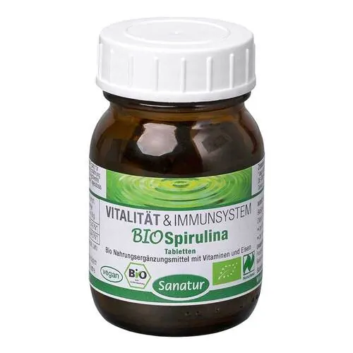 Biospirulina Mikroalgen Naturland Tabletten, 100 St