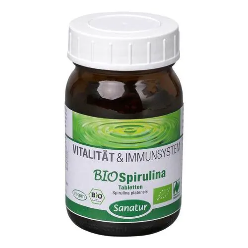 Biospirulina Mikroalgen Naturland Tabletten, 500 St