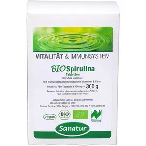 BIOSPIRULINAMikroalgenNaturlandTablettenNachf.750Stück