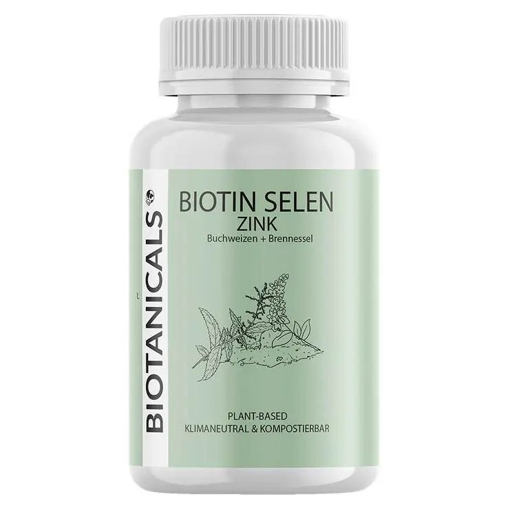 Biotanicals Biotin Selen Zink Kapseln, 120 St