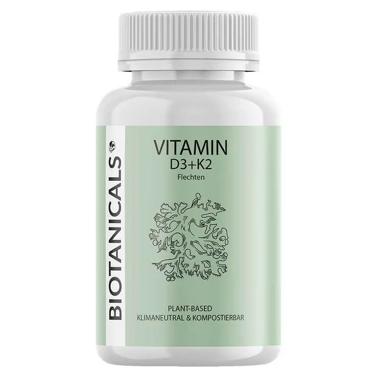 Biotanicals Vitamin D3 + K2 Kapseln, 150 St