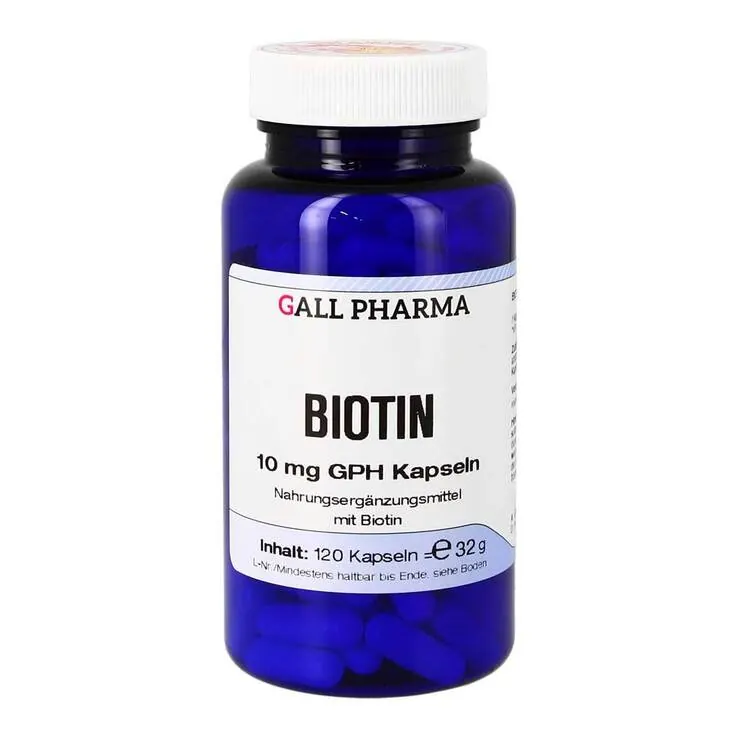 Biotin 10 mg GPH Kapseln, 120 St