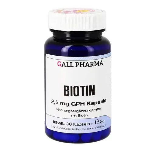 Biotin 2,5 mg Gph Kapseln, 30 St
