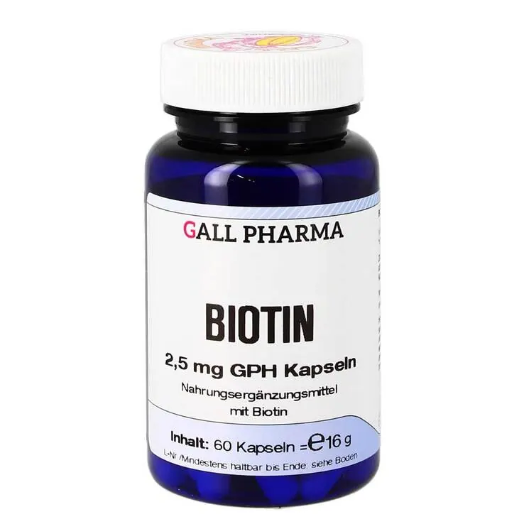 Biotin 2,5 mg GPH Kapseln, 60 St