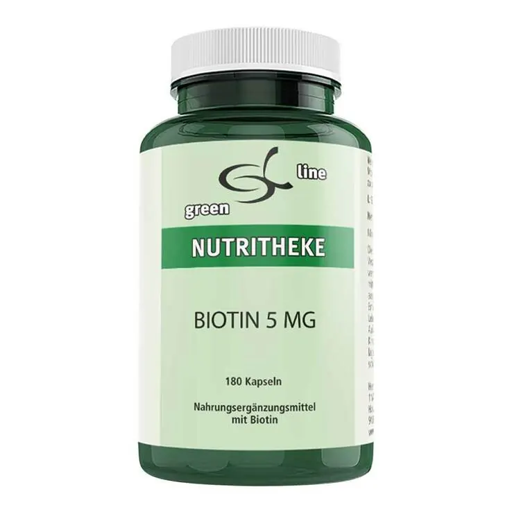 Biotin 5 mg Kapseln, 180 St