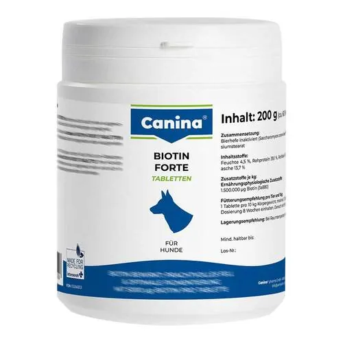 Biotin Forte Pulver vet. (für Tiere), 200 g