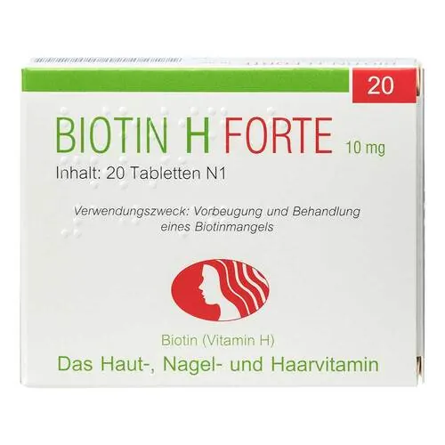 Biotin H forte 10 mg Tabletten, 20 St