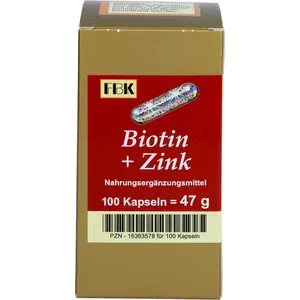 BIOTIN+ZINKKapseln100Stück