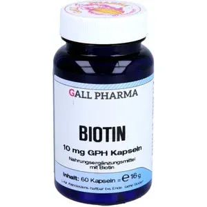 BIOTIN10mgGPHKapseln60Stück