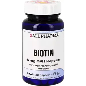 BIOTIN5mgGPHKapseln30Stück