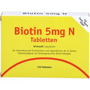 BIOTIN5mgNTabletten150Stück