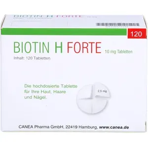 BIOTINHforte10mgTabletten120Stück