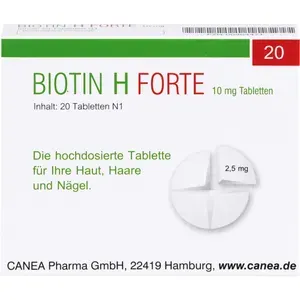 BIOTINHforte10mgTabletten20St