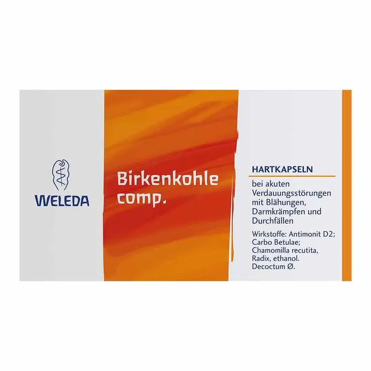 Birkenkohle comp.Hartkapseln, 50 St