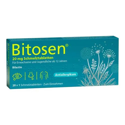 Bitosen 20 mg Schmelztabletten, 20 St