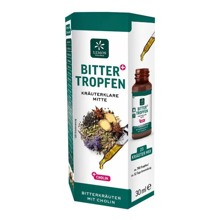 Bitter-Tropfen mit Cholin, 30 ml