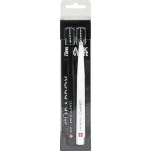 BLACKISWHITEZahnbürstenSetblack/white2St