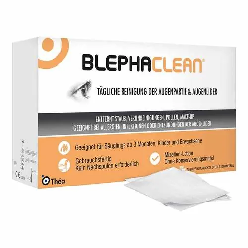 Blephaclean Kompressen sterile, 20 St