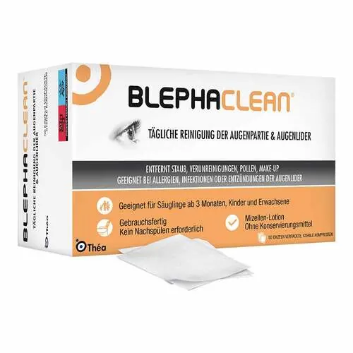 Blephaclean Kompressen sterile, 50 St