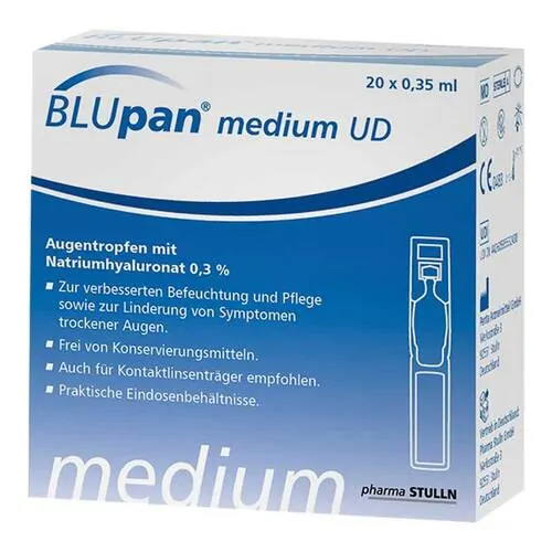 Blupan medium UD Augentropfen, 20X0.35 ml