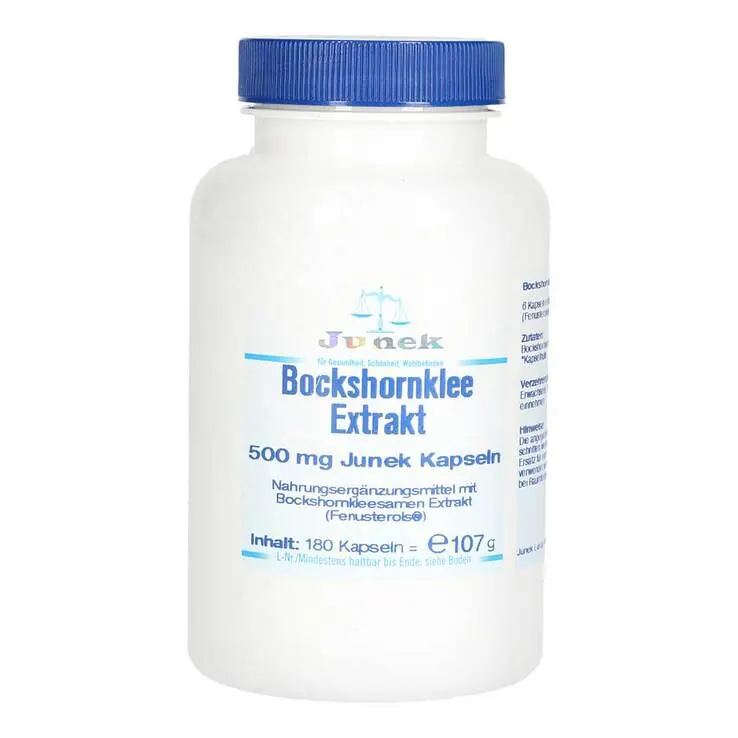 Bockshornklee Extrakt 500 mg Junek Kapseln, 180 St
