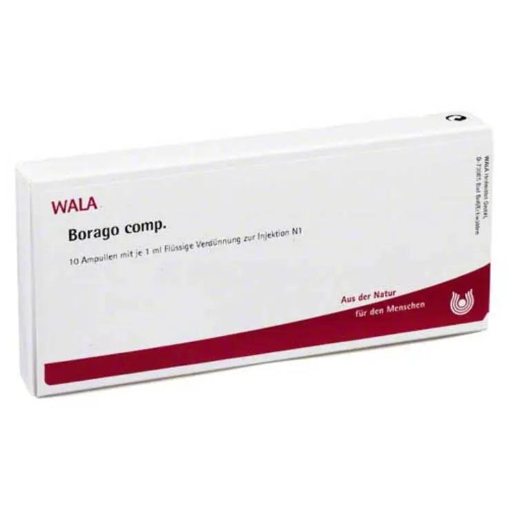 Borago comp. Ampullen, 10X1 ml