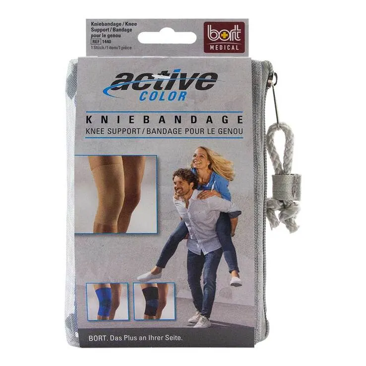 Bort Activecolor Kniebandage xx-large blau, 1 St