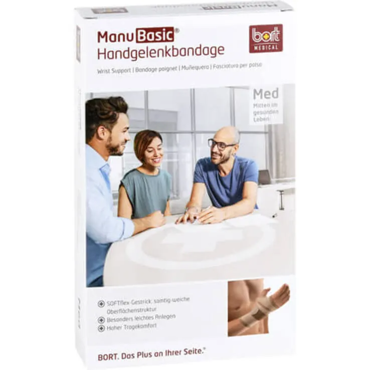 Bort Manubasic Bandage links large haut, 1 St