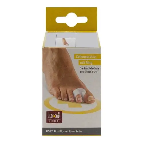 BORT PediSoft Zehenspreizer Gel mit Ring large, 2 St