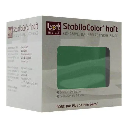 Bort Stabilocolor haft Binde 10 cm grün, 1 St