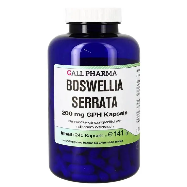 Boswellia serrata 200 mg GPH Kapseln, 240 St