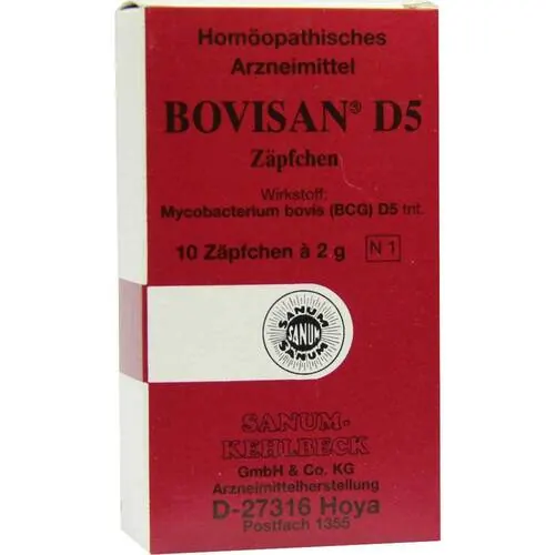 BOVISAN D 5 Zäpfchen, 10X2 g
