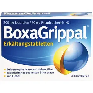 BOXAGRIPPALErkältungstabletten200mg/30mgFTA20St
