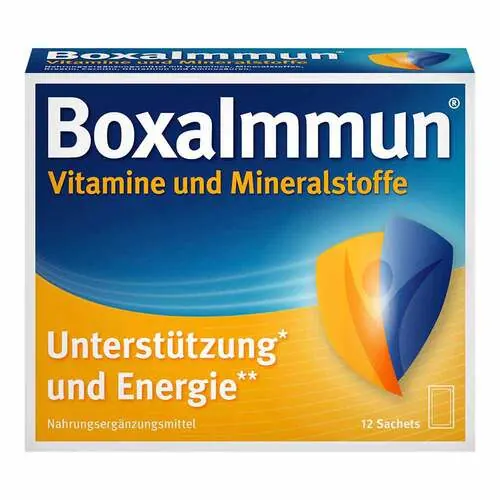 BOXAIMMUN Vitamine und Mineralstoffe Sachets, 12X6 g