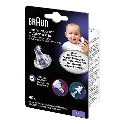 Braun Thermoscan Schutzkappen LF40, 40 St