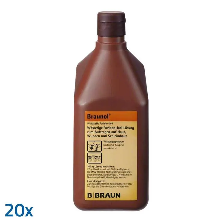 Braunol Schleimhautantiseptikum, 20X100 ml
