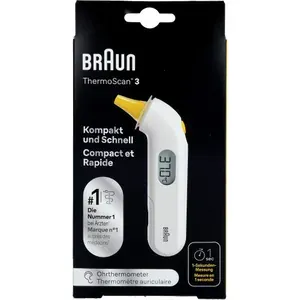 BRAUNTHERMOSCAN3Infrarot-Ohrthermometer1St