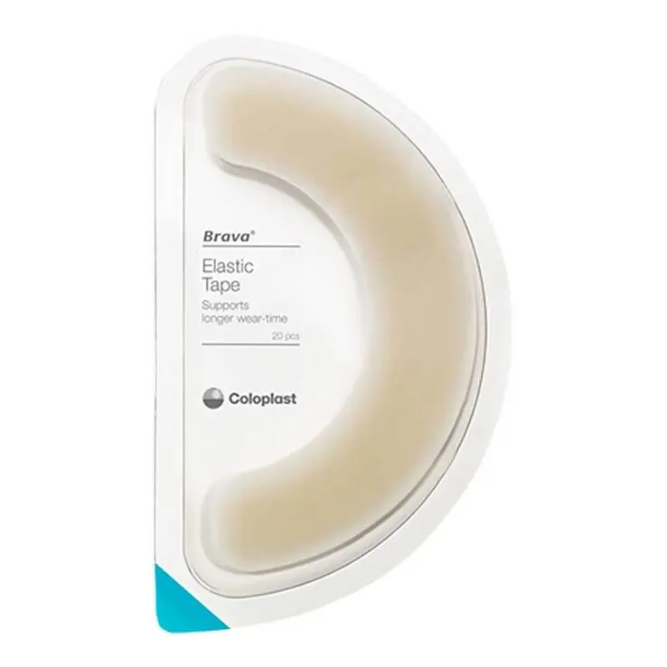 BRAVA elastischer Fixierstreifen gebogen XL, 20 St