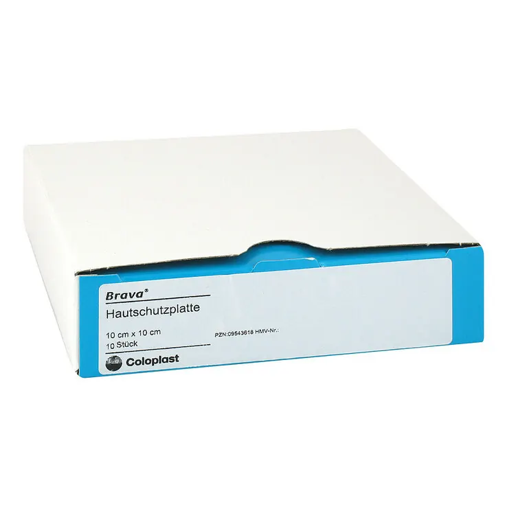 Brava Hautschutzplatten 10x10 cm, 10 St